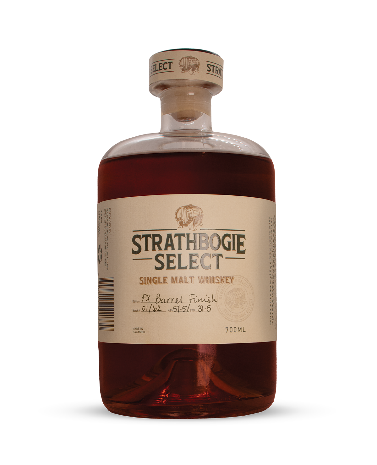 Strathbogie Select Single Malt Whiskey PX Barrel finish