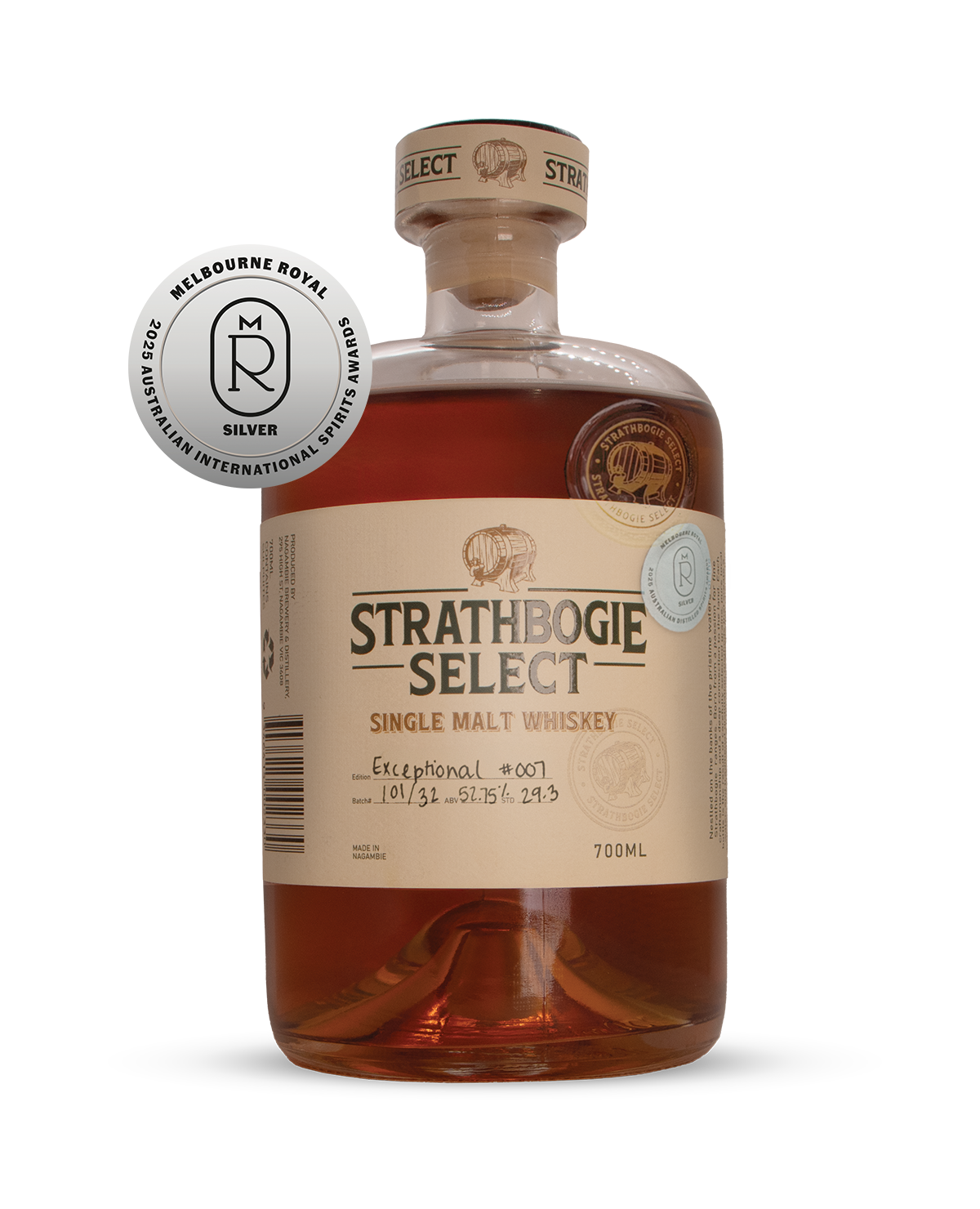 Strathbogie Select Single Malt Exceptional Whiskey Cask #007